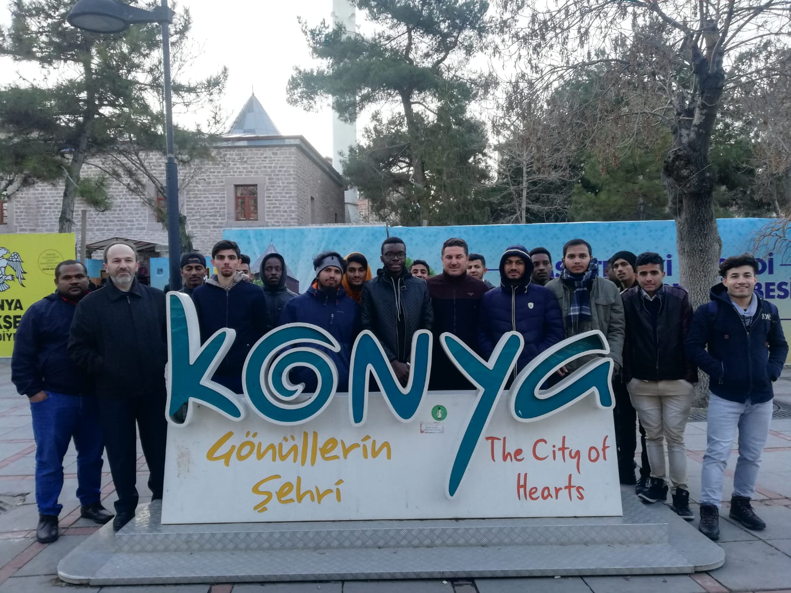 Adana’da Öğrenim Gören Uluslararası Öğrencilerden Konya Gezisi
