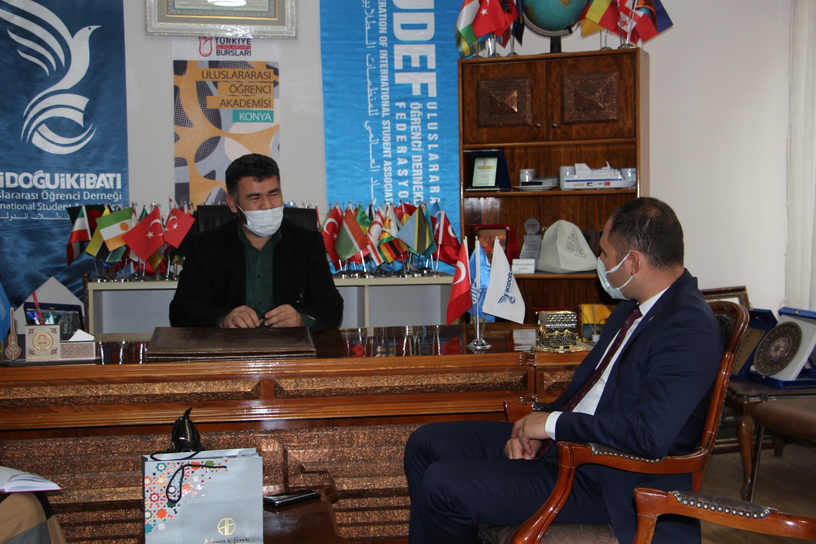 İl Göç İdaresi Müdürü Buzcu'dan Derneğimize Zİyaret