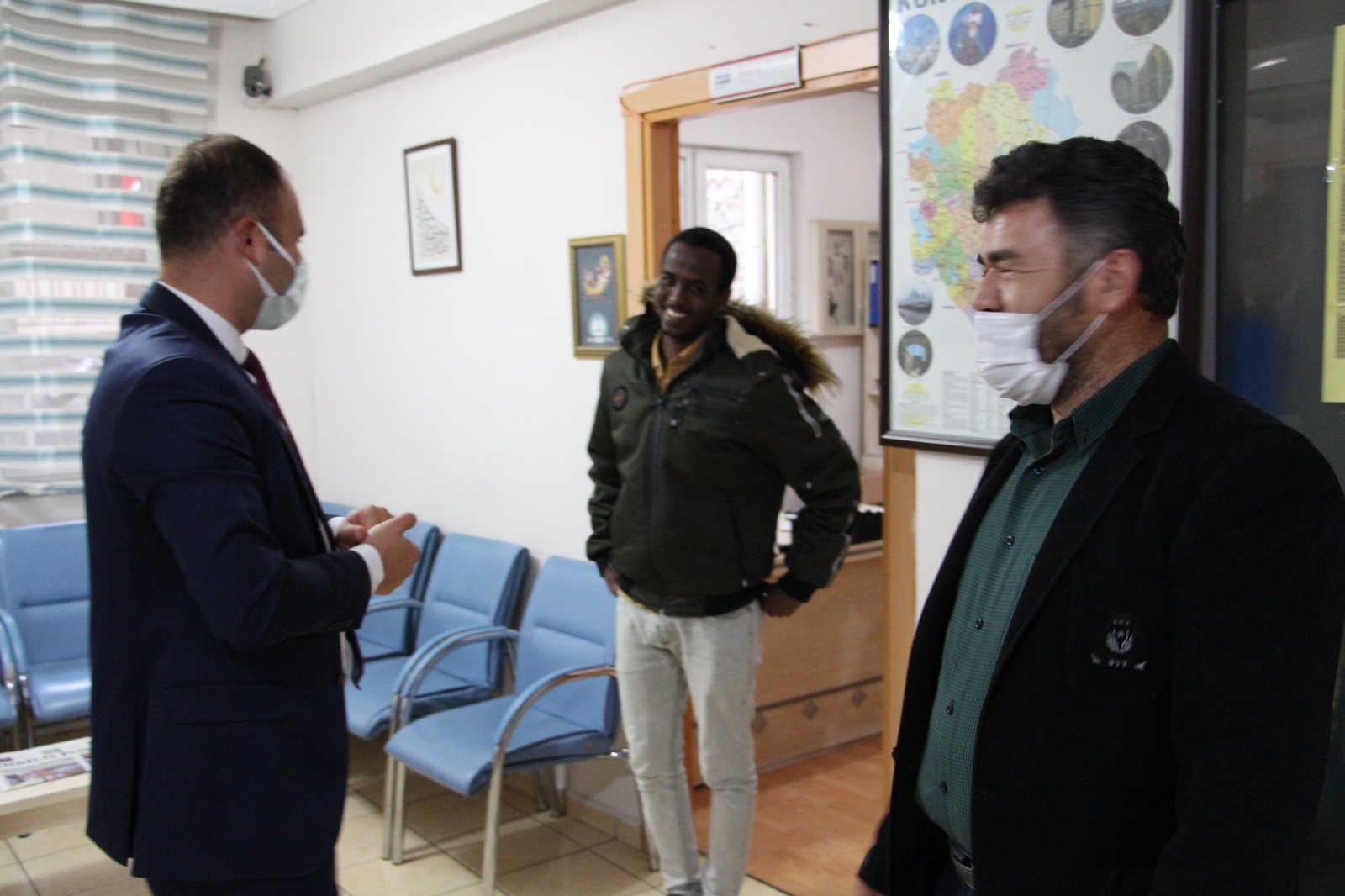 İl Göç İdaresi Müdürü Buzcu'dan Derneğimize Zİyaret