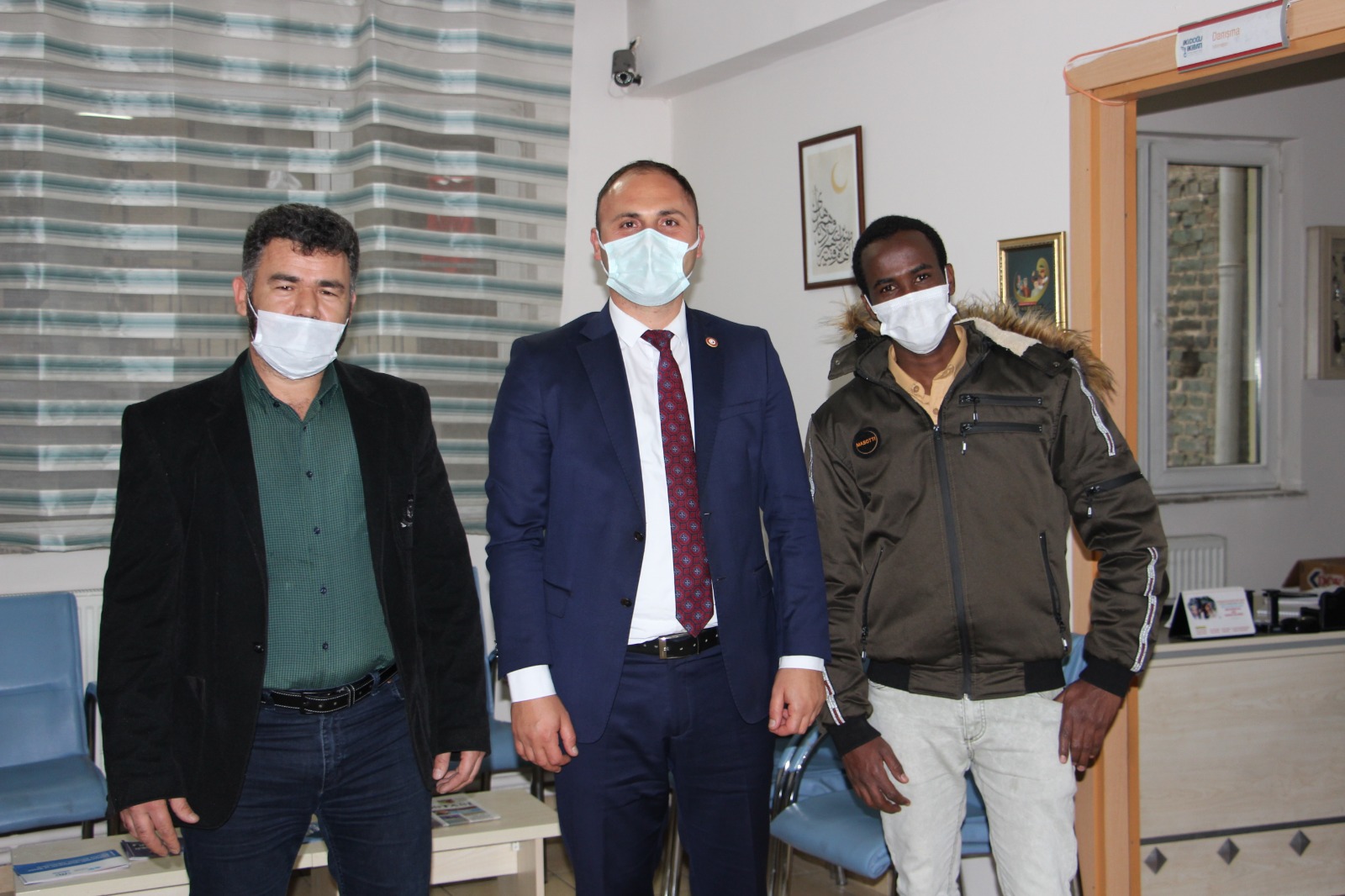 İl Göç İdaresi Müdürü Buzcu'dan Derneğimize Zİyaret