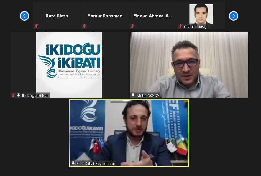 İki Doğu İki Batı Bilinç ve Fikir Seminerlerinin konuğu Rektör AKSOY Oldu
