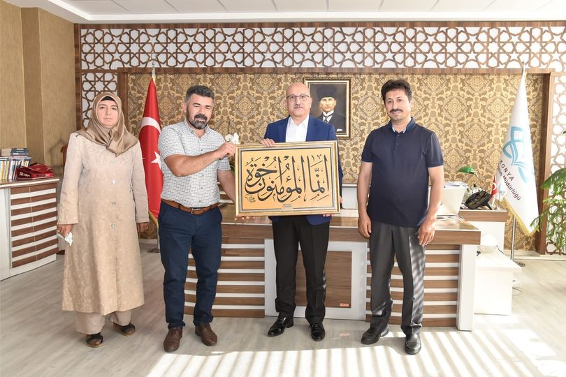 İki Doğu İki Batı'dan İl Milli Eğitim Müdürü Büyük'e Ziyaret