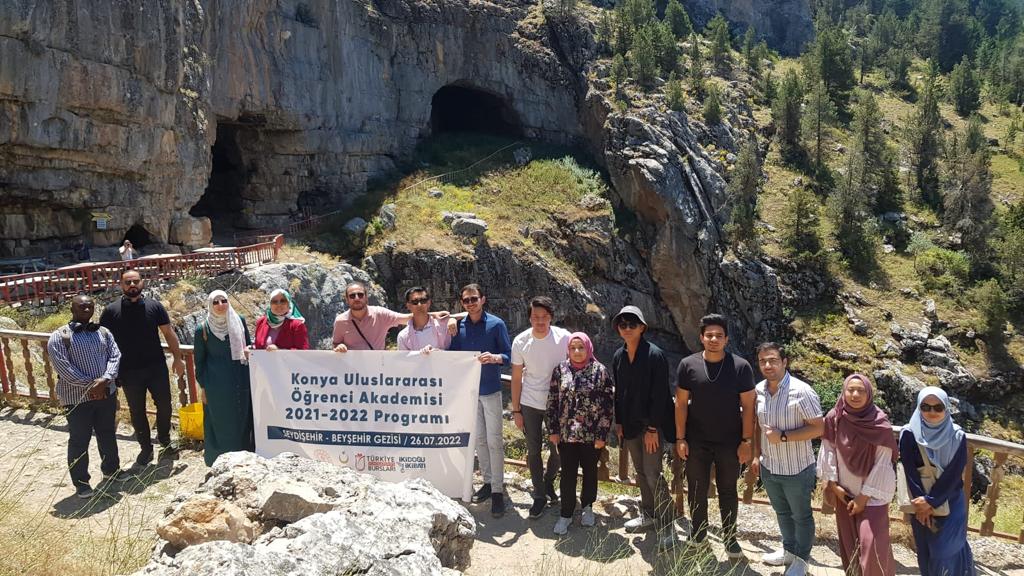 Uluslararası Öğrenciler Konya’nın ilçelerini tanıyor