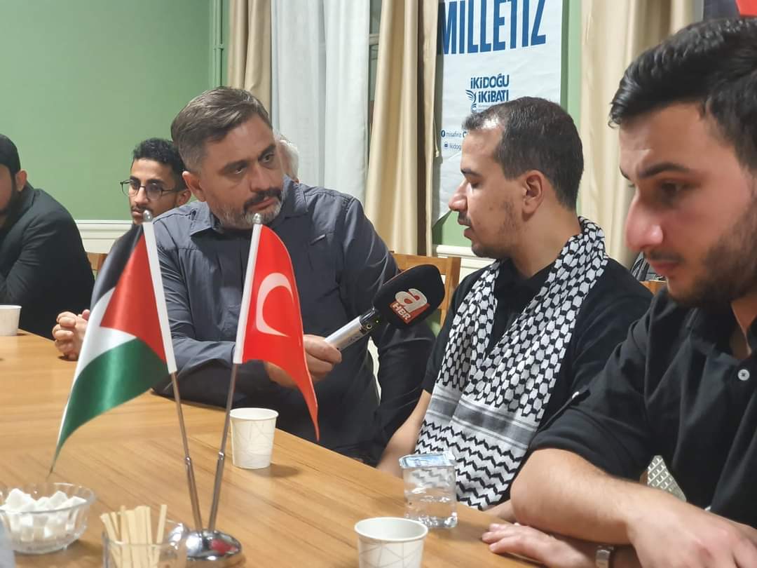 Siyonist Saldırılarda Yakınlarını Kaybeden Filistinli Öğrencilere Taziye Programı