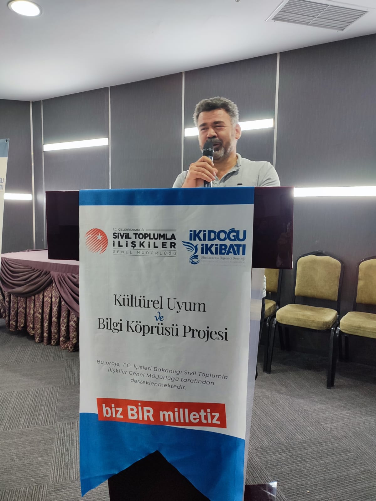 Kültürel Uyum Ve Bilgi Köprüsü Projesi'nin Kapanış Programını Gerçekleştirdik