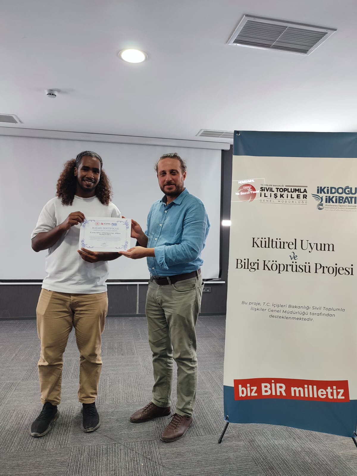 Kültürel Uyum Ve Bilgi Köprüsü Projesi'nin Kapanış Programını Gerçekleştirdik